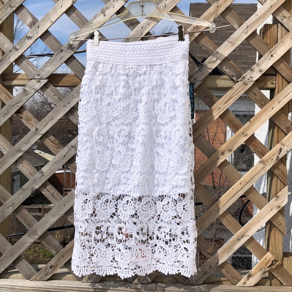 Crochet Crush Pencil Skirt